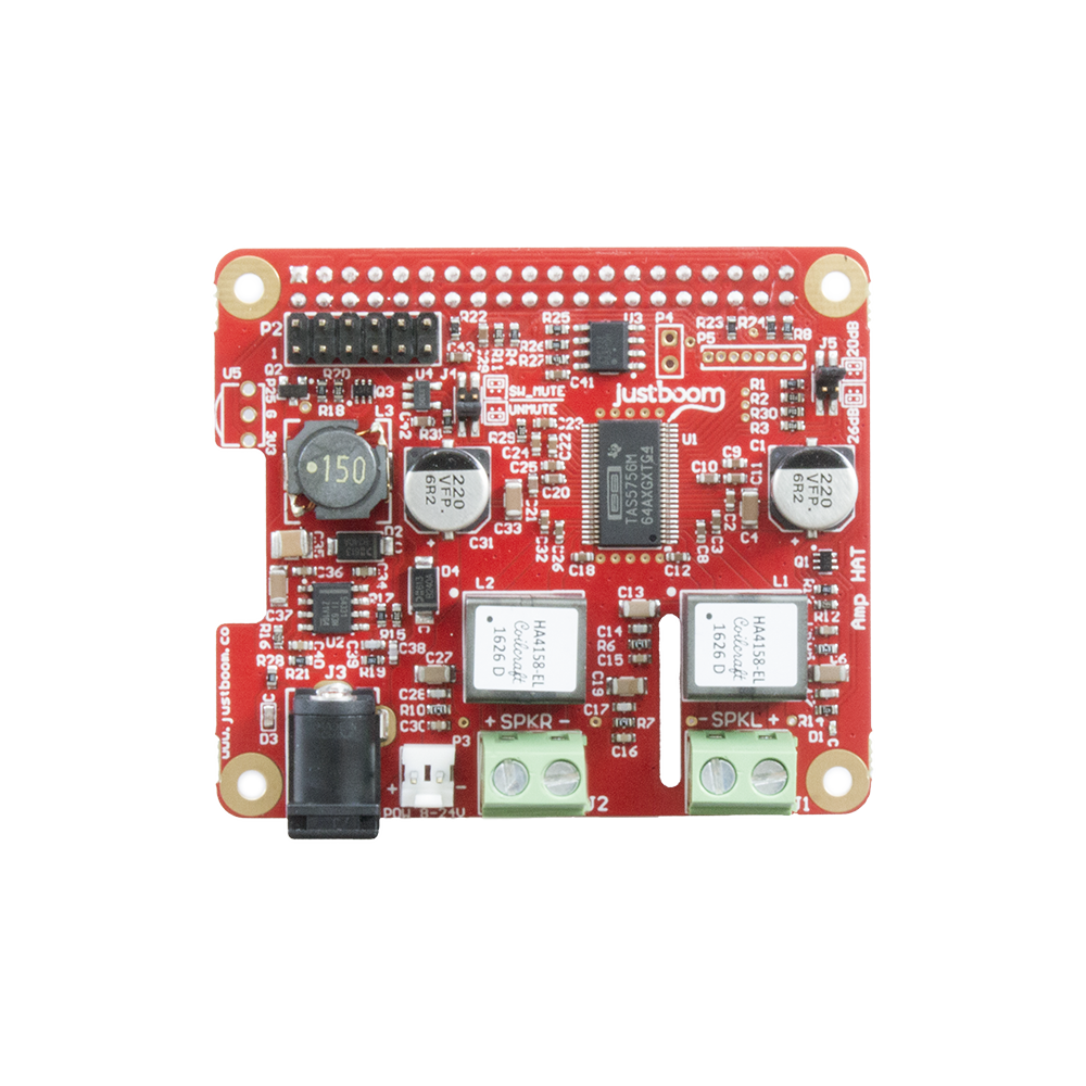 JustBoom Raspberry Pi Amplifier board