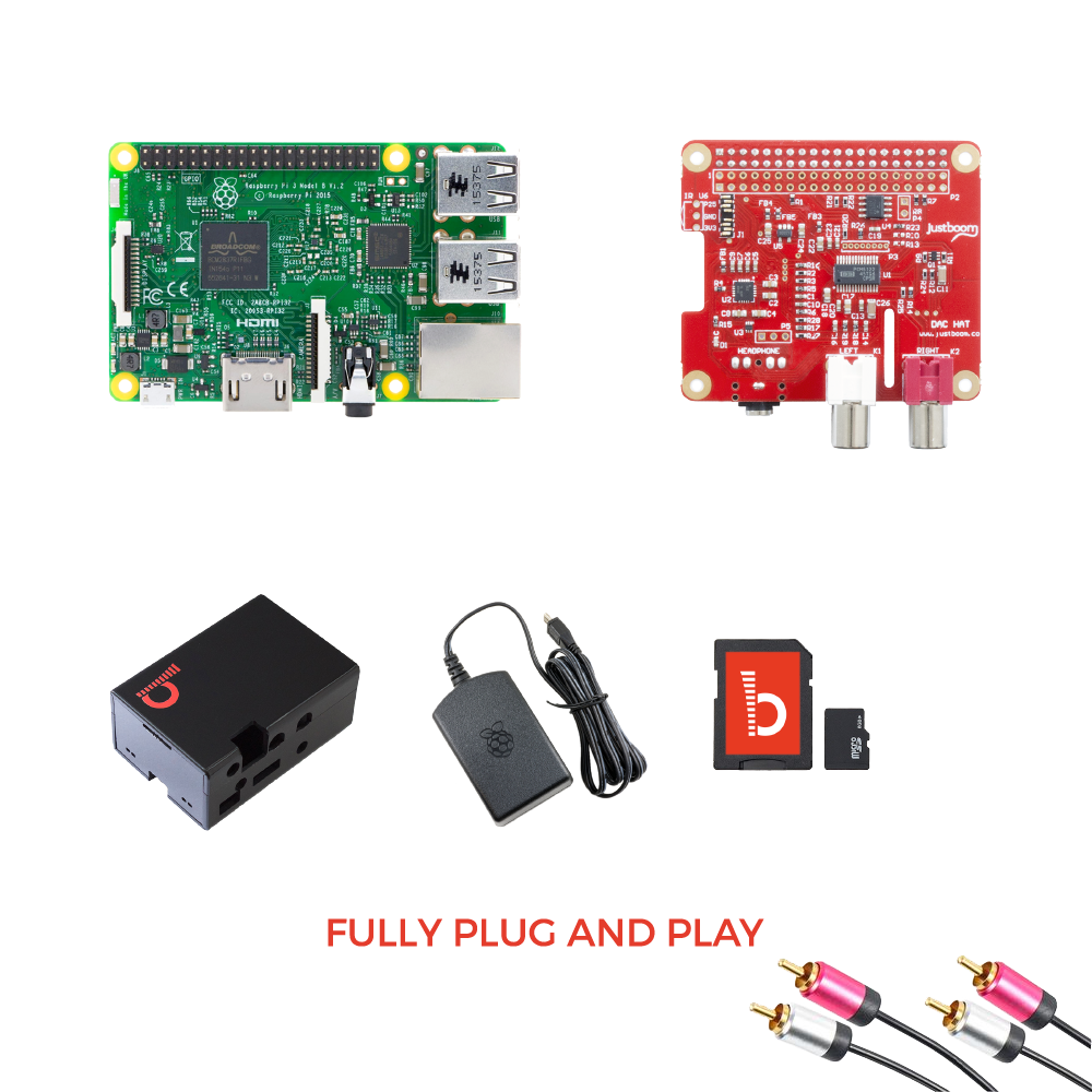 JustBoom DAC HAT Kit for Raspberry Pi