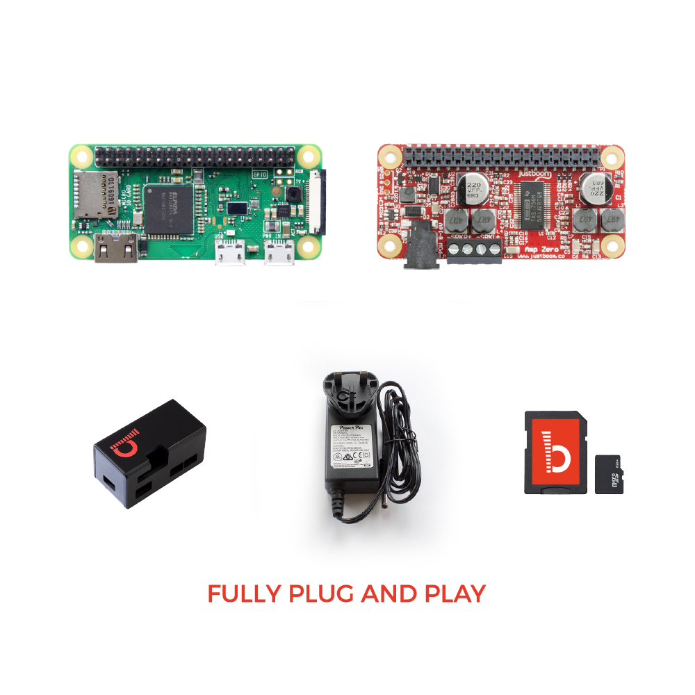 JustBoom Amp Zero Kit with Pi Zero W