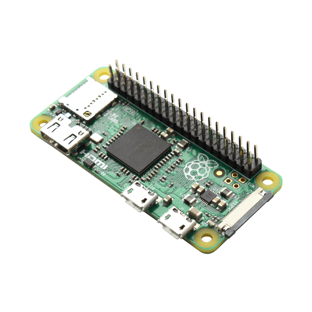 Raspberry Pi Zero V1.3 with soldered header